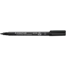 STAEDTLER Lumocolor Marqueur permanent, blister, noir