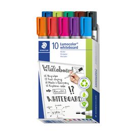 STAEDTLER Lumocolor Marqueur pour tableau blanc 351B, par 10