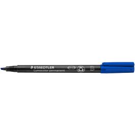 STAEDTLER Marqueur permanent 314B Lumocolor, bleu