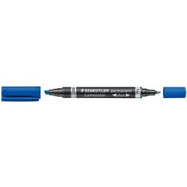 STAEDTLER Marqueur permanent 348B Lumocolor duo, noir