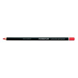 STAEDTLER Marqueur permanent Lumocolor glasochrom, rouge