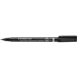 STAEDTLER Marqueur pour CD/DVD Lumocolor, permanent, noir
