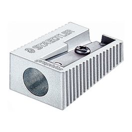 STAEDTLER Taille-crayon, en métal, argenté