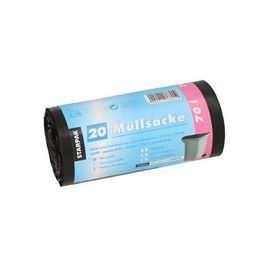 STARPAK Sac poubelle HDPE, 70 litres, noir