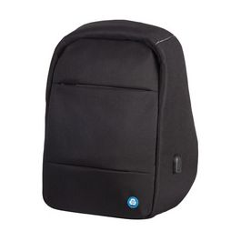 STOP Sac à dos pour PC portable SAFEPAK RPET ANTIGUA, noir