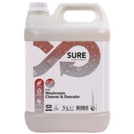 SURE Nettoyant sanitaire "Washroom Cleaner & Descaler", 5 L