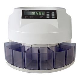 Safescan Baquet pour compteuse de pièces Euro Safescan 1250 x8