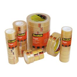 Scotch Ruban adhésif 508, 19 mm x 33 m, transparent