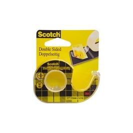 Scotch Ruban adhésif double face 665, 12 mm x 7,9 m