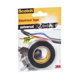 Scotch Ruban isolant universel, 15 mm x 10 mm, noir