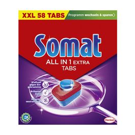 Somat Pastille lave vaisselle ALL IN 1 EXTRA, 58 pastilles