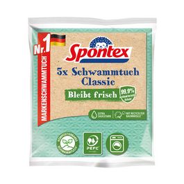Spontex Chiffon-éponge Classic, pack de 5