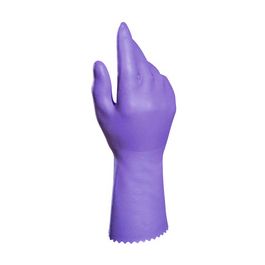 Spontex Gant en latex Extra Comfort, taille: L, lilas