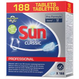 Sun Tablettes lave-vaisselle Professional Classic,188 pièces
