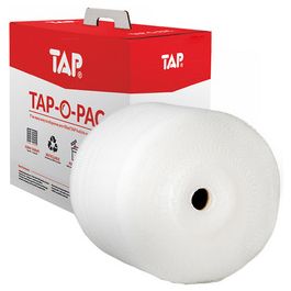 TAP Film mousse TAP-O-PAC, en carton distributeur