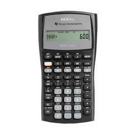 TEXAS INSTRUMENTS Calculatrice financière TI-BA II Plus
