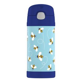 THERMOS Gourde isotherme FUNTAINER Straw Bottle, abeilles