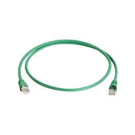Telegärtner Câble patch, Cat.6A (profond), S/FTP, 2 m, vert
