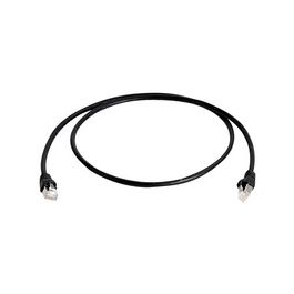 Telegärtner Câble patch, Cat.6a, S/FTP (profond),7,5 m, noir