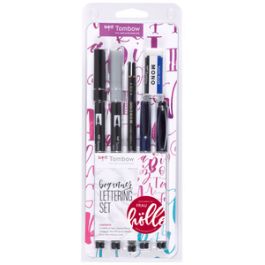 Tombow Kit de calligraphie "beginner", kit de 6