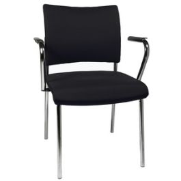 Topstar Accoudoirs modèle type "Visit", noir/chromé