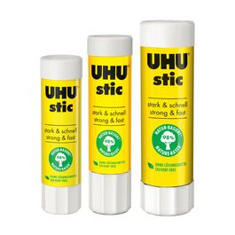 UHU Bâton de colle stic, sans solvants, 8,2 g, avec capuchon