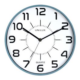 UNiLUX Horloge à quartz "POP", diamètre: 300 mm, bleu