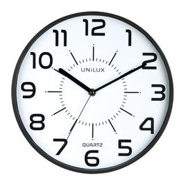 UNiLUX Horloge à quartz "POP", diamètre: 300 mm, noir