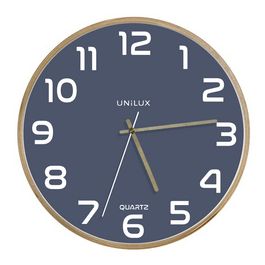 UNiLUX Horloge murale à quartz "BALTIC", bleu