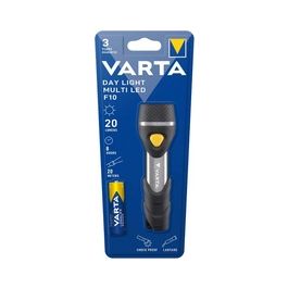 VARTA Lampe de poche "Day Light" Multi LED F10, avec piles