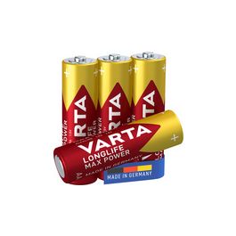 VARTA Pile alcaline "LONGLIFE Max Power", Mignon, (AA)