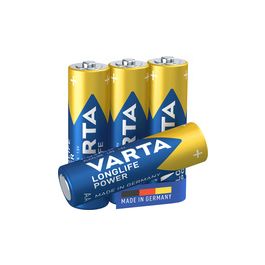 VARTA Pile alcaline "LONGLIFE POWER", Mignon AA, pack de 10