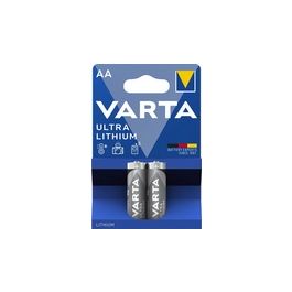 VARTA Pile au lithium "ULTRA Lithium", Mignon (AA), 2 piles