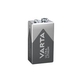 VARTA Pile au lithium Ultra Lithium, E-bloc (9V)