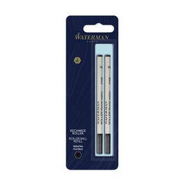 WATERMAN Recharge pour stylo roller, tracé: F, noir