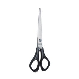 WEDO Ciseaux pour papier en acier inoxydable, pointu, noir