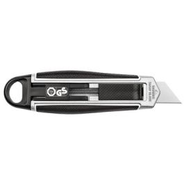 WEDO Cutter pour gauchers, lame trapèze, noir/argent