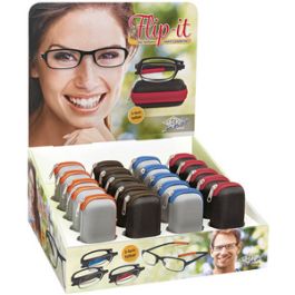 WEDO Lunettes de lecture pliables Flip-it, présentoir de 20