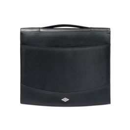 WEDO Porte-documents Elegance, A4, similicuir/nylon, noir