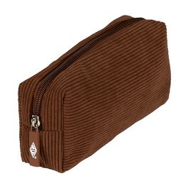 WEDO Trousse en velours côtelé, marron