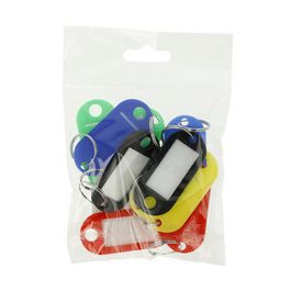 WESTCOTT Porte-clé avec anneau, pack de 10, assorti