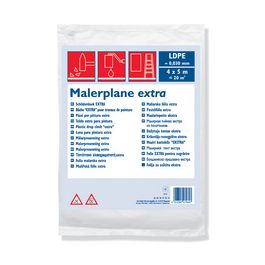 WESTEX Bâche pour travaux de peinture, LDPE, 30 microns