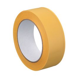 WESTEX Ruban de plâtrage PVC rainuré, 50 mm x 33 m, jaune