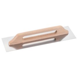 WESTEX Truelle de lissage, acier inxydable, 480 x 130 mm