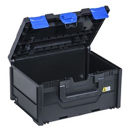 allit Boîte de rangement EuroPlus MetaBox 215, noir/bleu