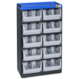 allit Casier à tiroirs VarioPlus Pro 53/20, 10 compartiments