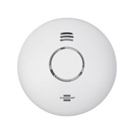 brennenstuhl Détecteur de fumée connecté Wifi WRHM01, blanc