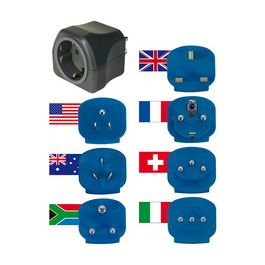 brennenstuhl Jeu de fiches secteur avec 7 prises