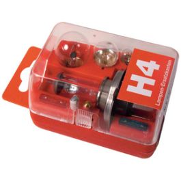 cartrend Boîte d'ampoules de rechange H4, 8 pièces