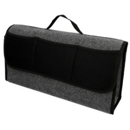 cartrend Sac de rangement pour coffre, fixation auto-